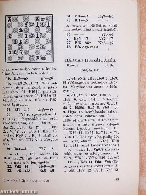A sakkjáték kincseskönyve