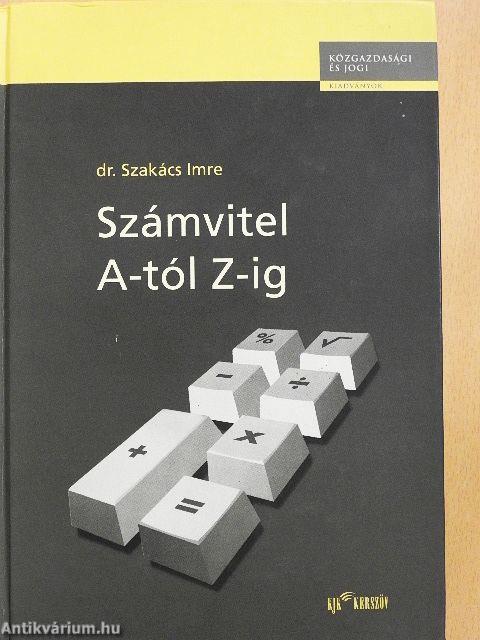Számvitel A-tól Z-ig