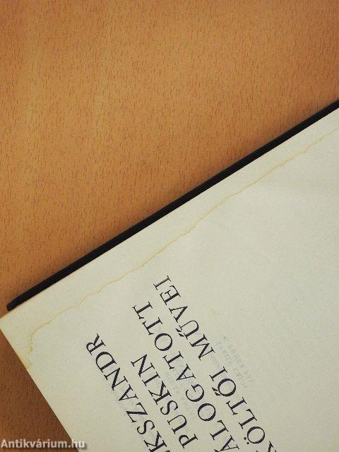 Puskin válogatott költői művei