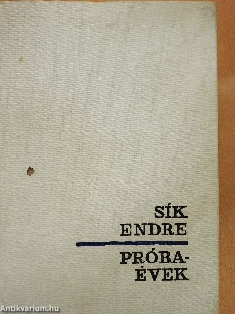 Próbaévek