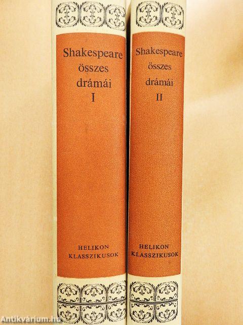 Shakespeare összes drámái I-II.