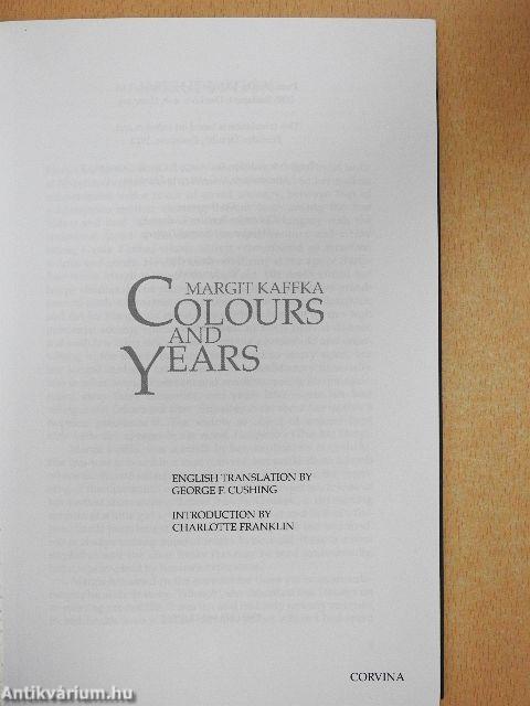 Colours and Years
