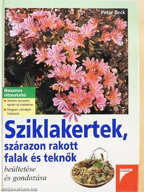 Sziklakertek, szárazon rakott falak és teknők beültetése és gondozása