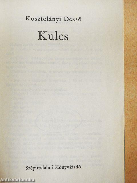 Kulcs