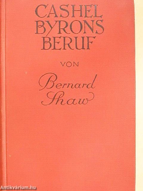 Cashel Byrons Beruf