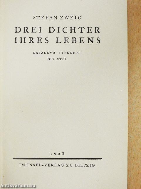 Drei Dichter ihres Lebens