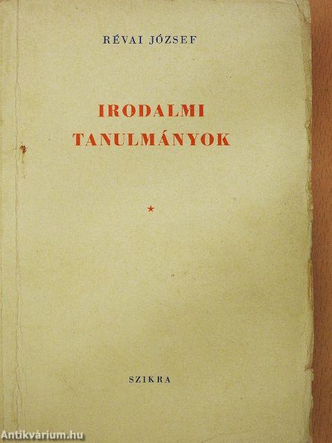 Irodalmi tanulmányok