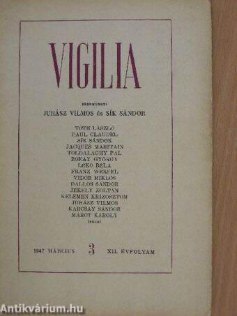 Vigilia 1947. március