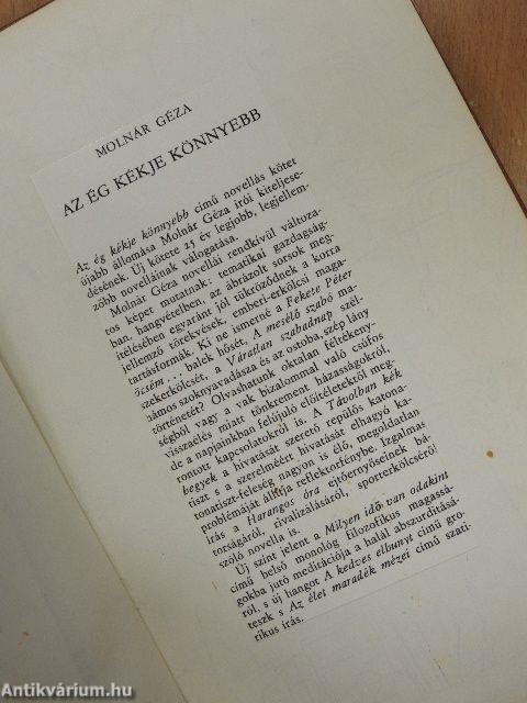 Az ég kékje könnyebb