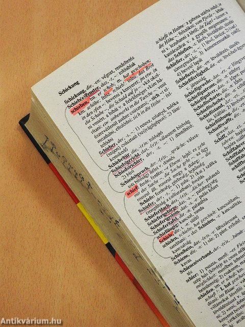 Német-magyar kéziszótár