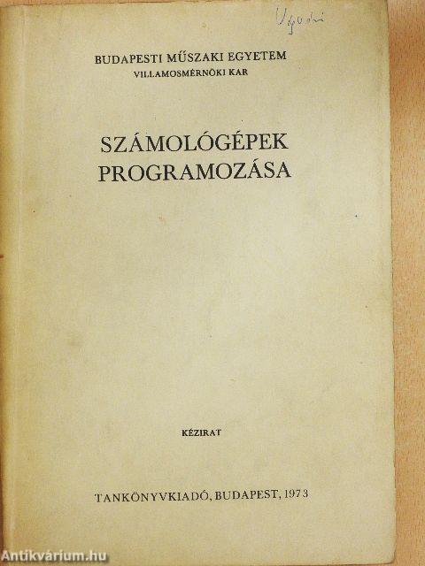 Számológépek programozása