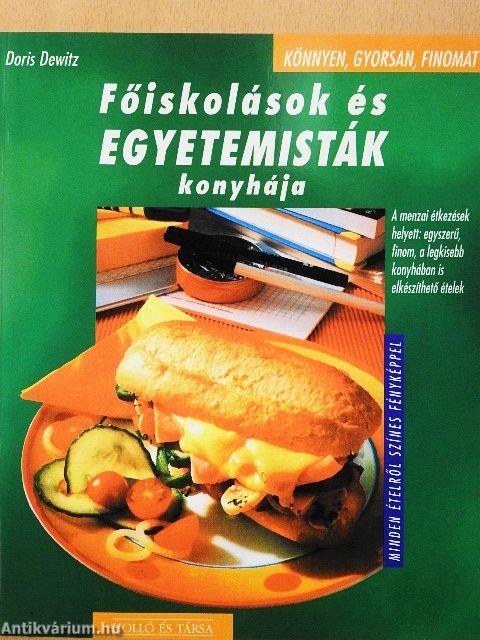 Főiskolások és egyetemisták konyhája
