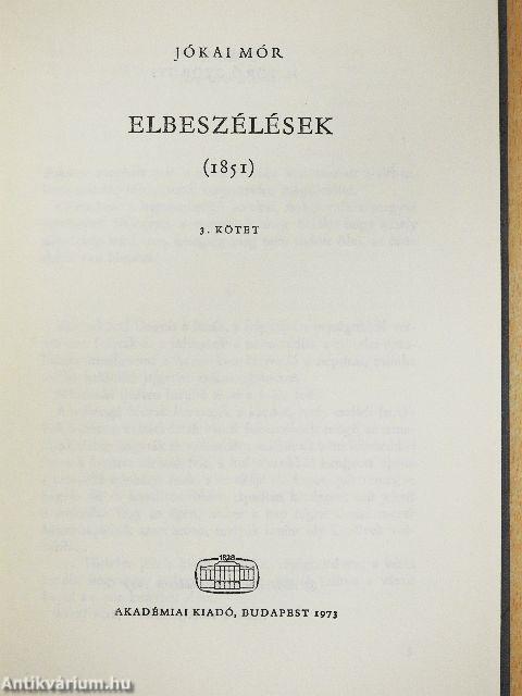 Elbeszélések 3.
