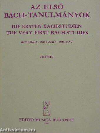 Az első Bach-tanulmányok