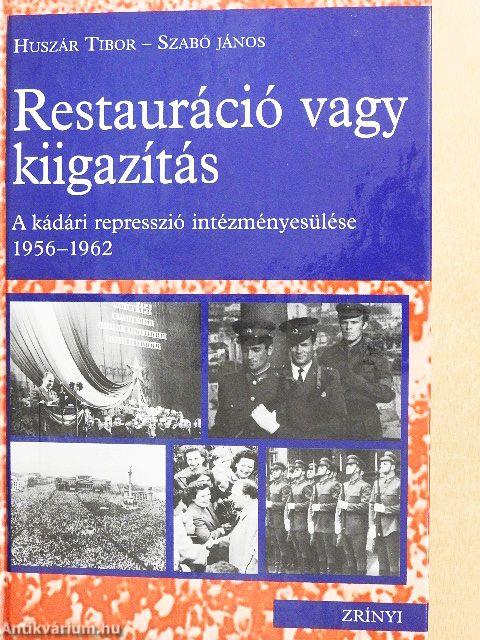 Restauráció vagy kiigazítás