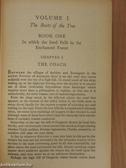 Anthony Adverse I-III.