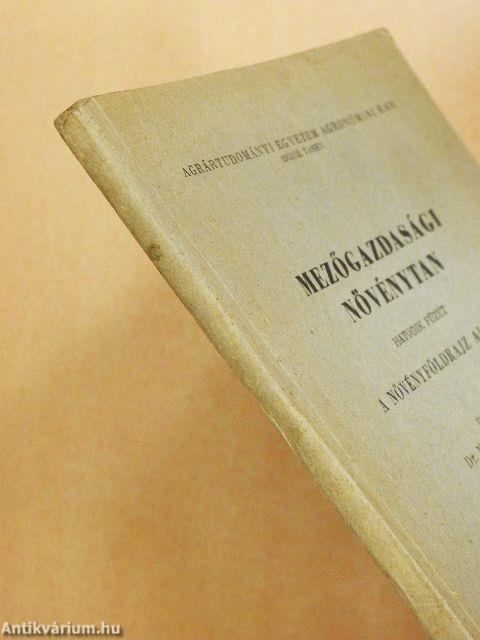 Mezőgazdasági növénytan VI.