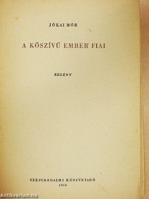 A kőszívű ember fiai