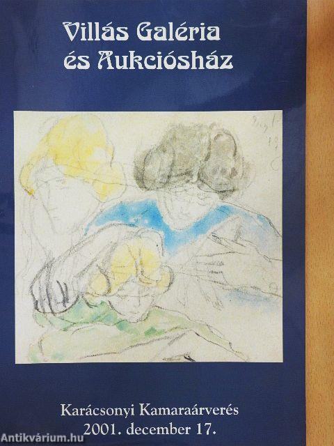 Villás Galéria és Aukciósház Karácsonyi Kamaraárverés