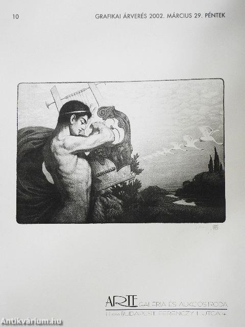 10. Grafikai árverés 2002. március 29. péntek