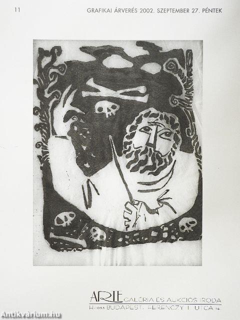 11. Grafikai árverés 2002. szeptember 27. péntek
