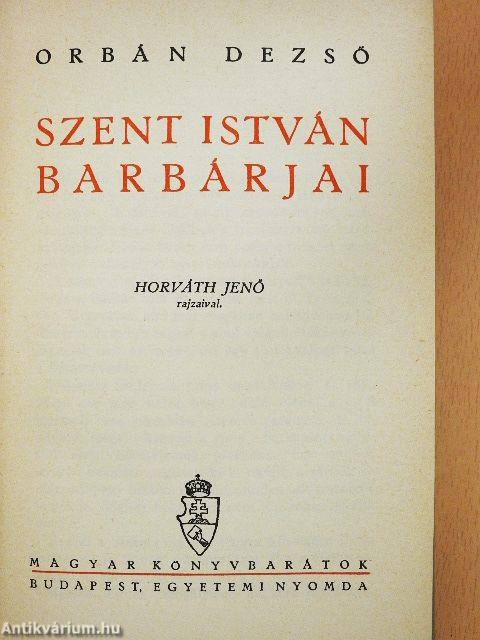Szent István barbárjai