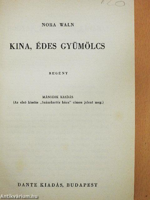 Kina, édes gyümölcs