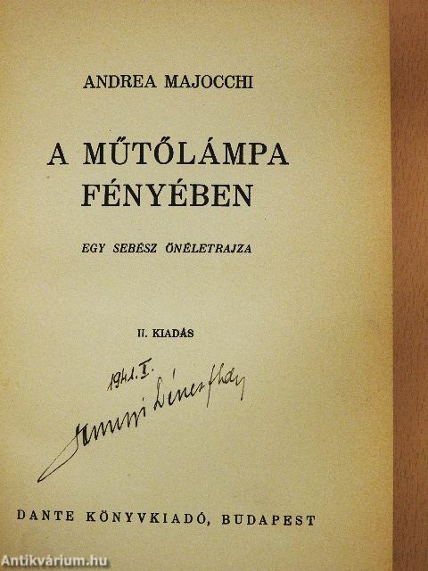 A műtőlámpa fényében