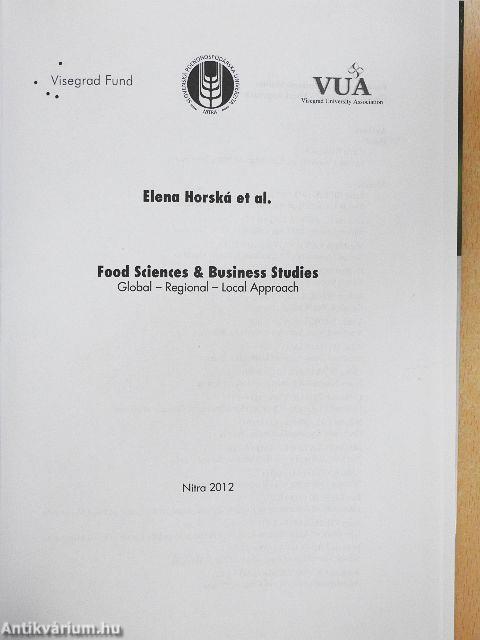 Food Sciences & Business Studies