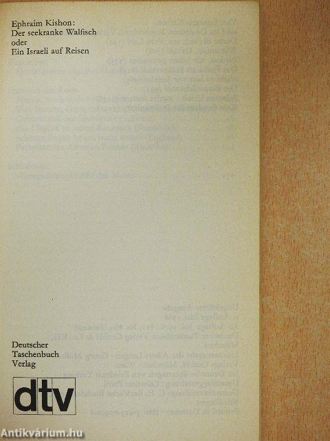 Der seekranke Walfisch