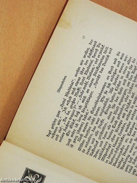 Frau Buchholz im Orient (gótbetűs)