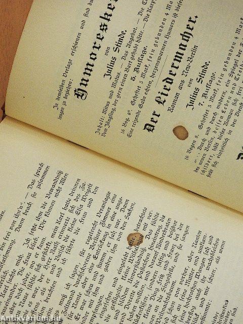 Wilhelmine Buchholz' Memoiren (gótbetűs)