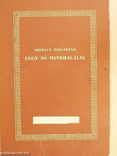 Légy jó mindhalálig