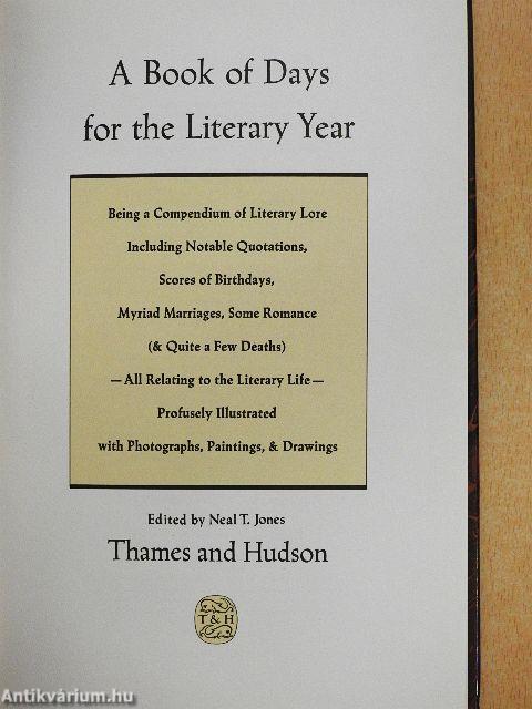 A Book of Days for the Literary Year