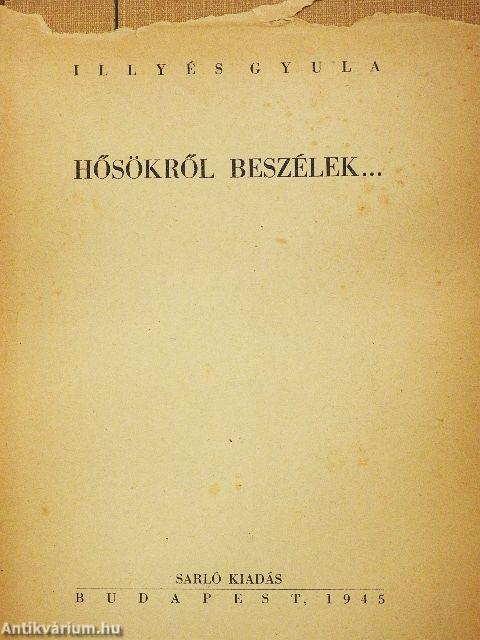 Hősökről beszélek...