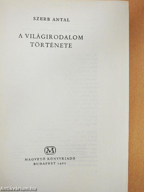 A világirodalom története