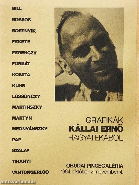 Grafikák Kállai Ernő hagyatékából
