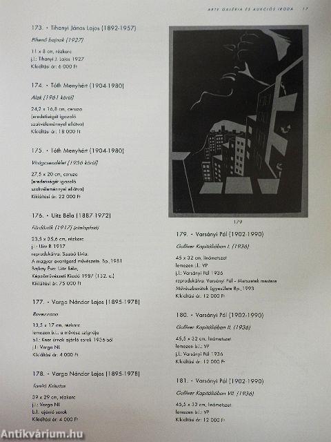7. Grafikai árverés 2001. március 1. csütörtök