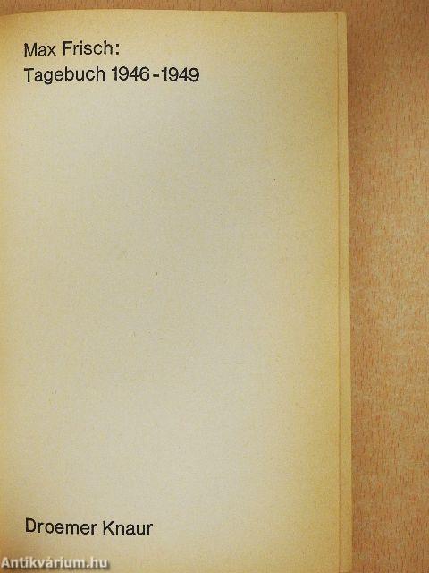 Tagebuch 1946-1949