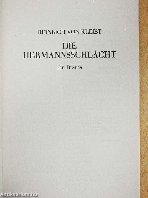 Die Hermannsschlacht