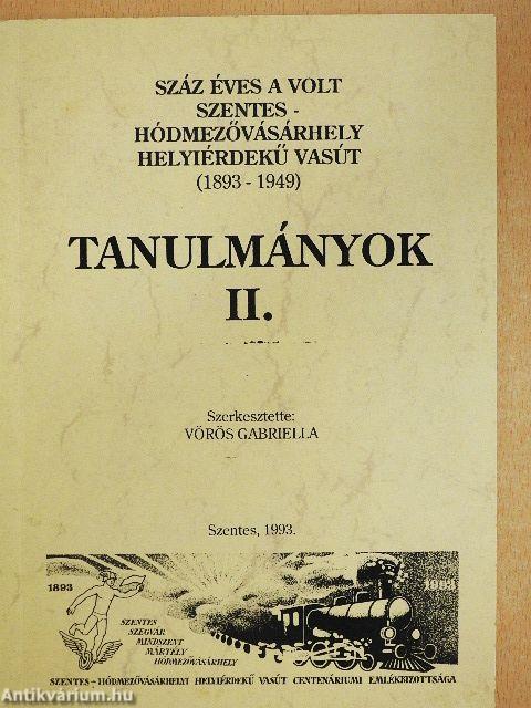 Tanulmányok II.