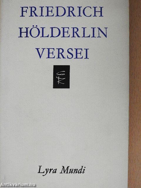 Friedrich Hölderlin versei