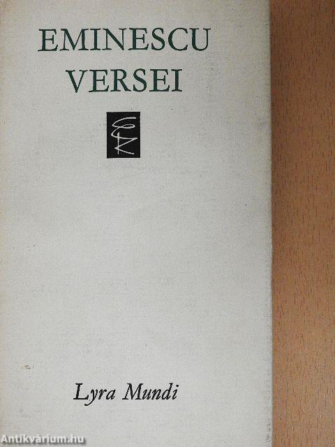 Mihai Eminescu versei