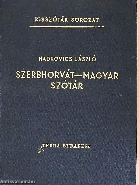 Szerbhorvát-magyar szótár