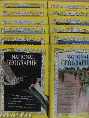 National Geographic January-December 1965