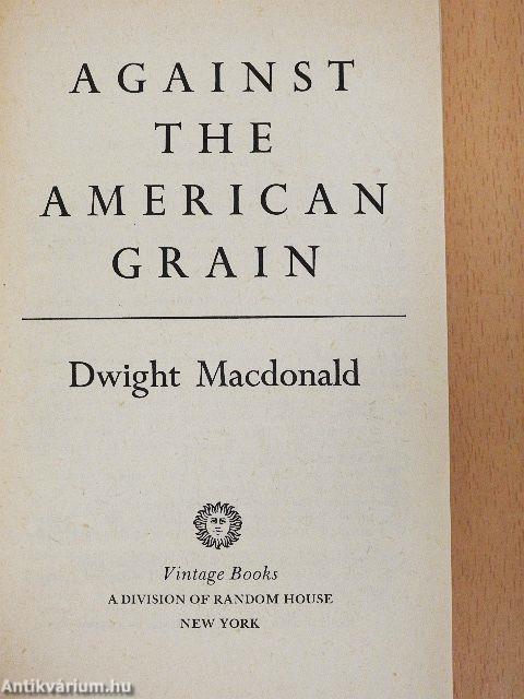 Against the American Grain