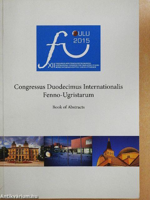 Congressus Duodecimus Internationalis Fenno-Ugristarum