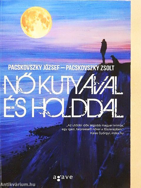 Nő kutyával és Holddal