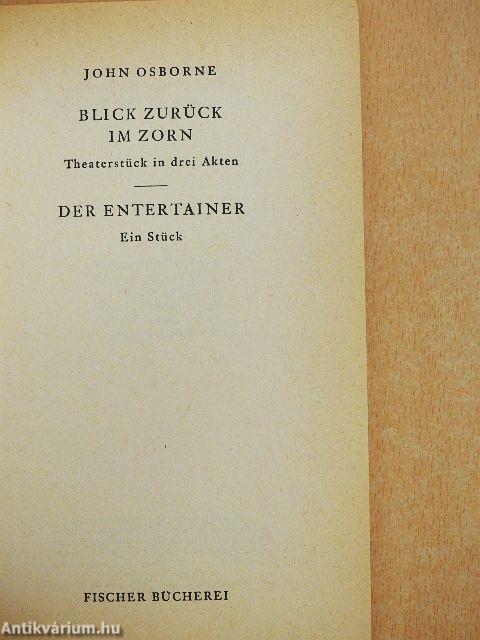 Blick zurück im Zorn/Der Entertainer
