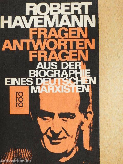 Fragen, Antworten, Fragen